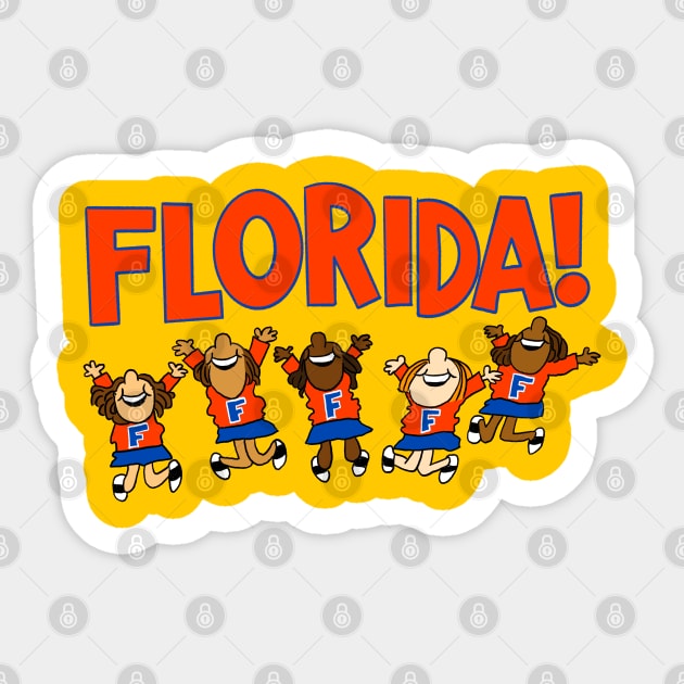 FLORIDA! Sticker by ThirteenthFloor